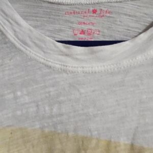 NATURAL LIFE White Short Sleeve Tee
